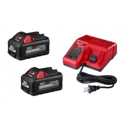 Kit Milwaukee 2 baterías 6.0 y cargador M18/M12 48-59-1862S