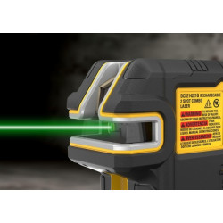 NIVEL LASER USB CRUZ VERDE+ PLOMADA DEWALT DCLE14221GB