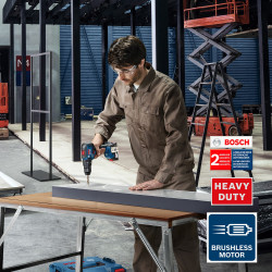 TALADRO PERCUTOR 18V BOSCH + CARG+BAT 4 Ah GSB18V50