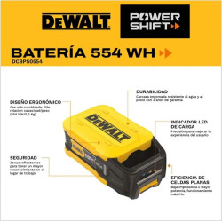KIT VIBRADOR DE CONCRETO POWERSHIFT Dewalt - DCPS310AG2