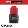Bateria M12 REDLITHIUM CP2.0 Milwaukee 48-11-2420