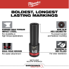 Juego Dados  Impacto 1/2" Metricos Milwaukee 49-66-6802