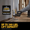 Gato hidráulico de construcción DEWALT TOUGHSERIES DWHT83550
